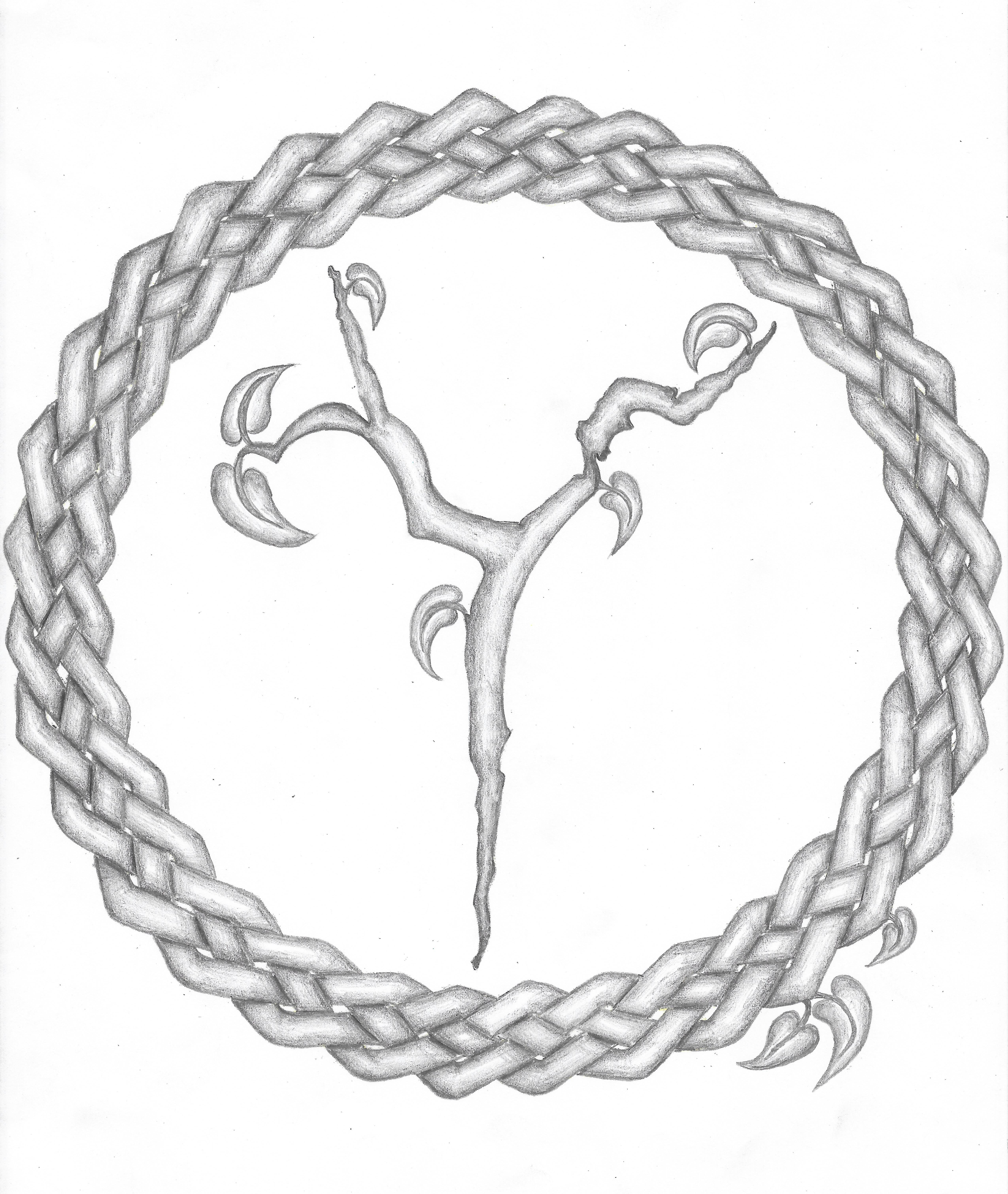 yknot... why not? this image represents the space in my life between children and old age, a time of balancing the questions normally asked in young adulthood with the realities of the approaching crone.